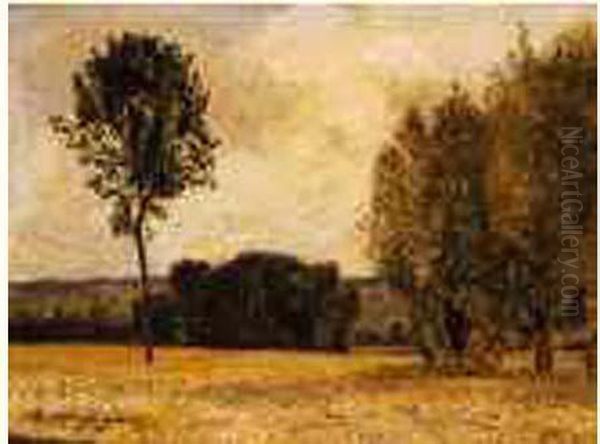 Paysage Oil Painting by Henri-Joseph Harpignies