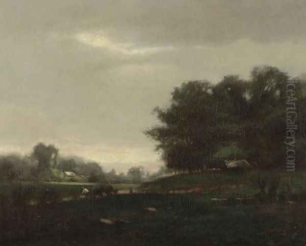 Landscape Oil Painting by John Francis Murphy