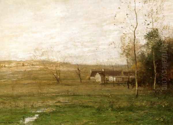 The Little Farm Oil Painting by John Francis Murphy