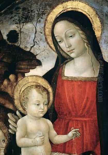 Madonna and Child 2 Oil Painting by Bartolomeo Montagna