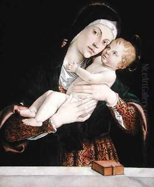 The Virgin and Child Oil Painting by Bartolomeo Montagna