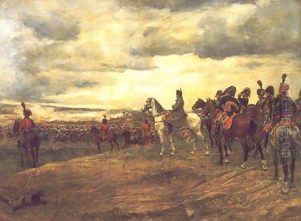 Jena Oil Painting by Ernest Meissonier