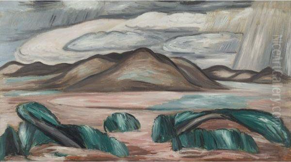 New Mexico Recollection No. 8 Oil Painting by Marsden Hartley