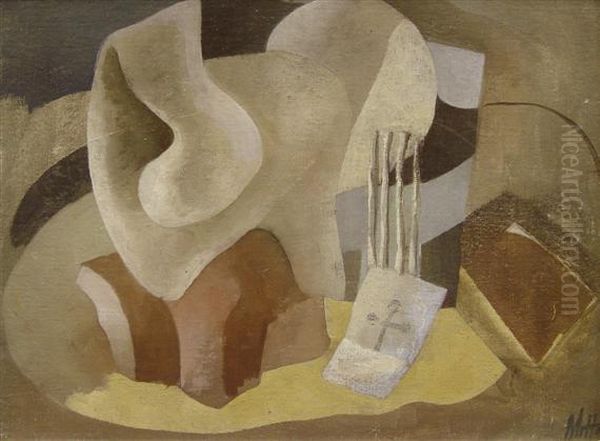 Still Life Oil Painting by Marsden Hartley