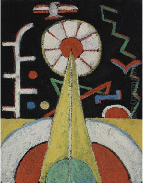 Berlin Series, No. 1 Oil Painting by Marsden Hartley