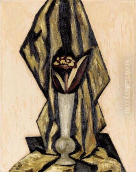 Still Life Oil Painting by Marsden Hartley