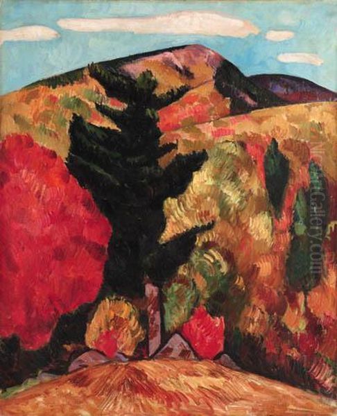 Hartley, Marsden Oil Painting by Marsden Hartley