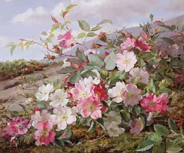 Eglantine 1883 Oil Painting by William Muckley