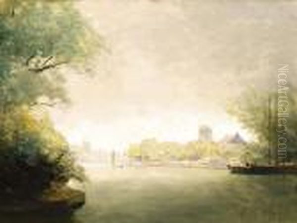 Zwolle Oil Painting by Gyula Hary