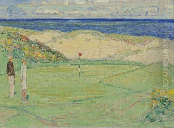 East Course, Maidstone Club Oil Painting by Frederick Childe Hassam