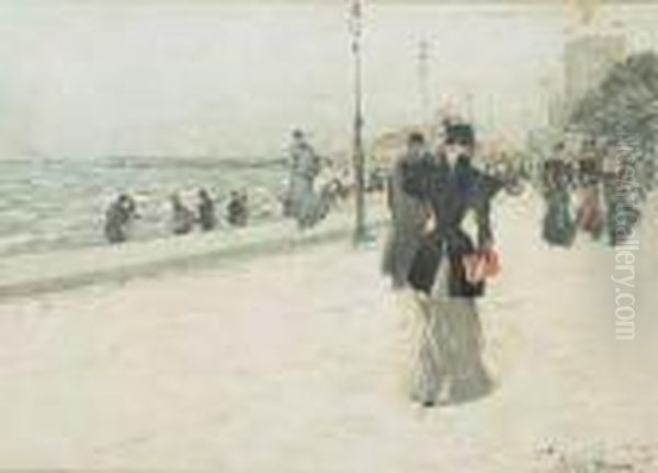 Untitled Oil Painting by Frederick Childe Hassam