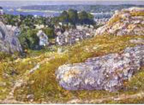 Norman's Woe, Gloucester, Massachusetts Oil Painting by Frederick Childe Hassam