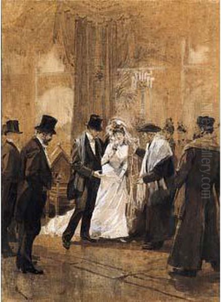 Le Mariage Oil Painting by Frederick Childe Hassam