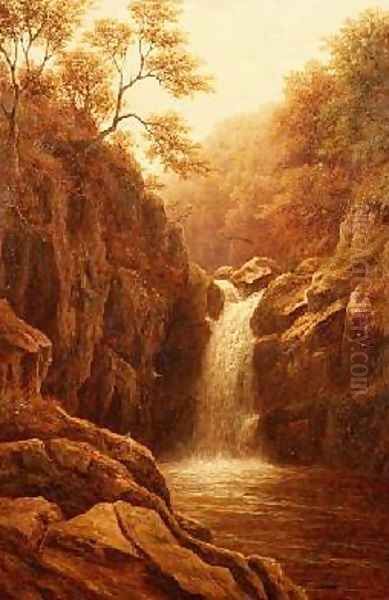 Pecca Foss Oil Painting by William Mellor