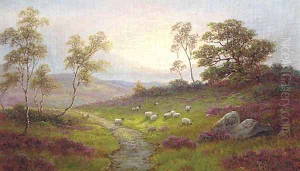 On Barden Moor, near Bolton Oil Painting by William Mellor