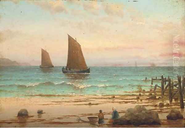 The Keel Row Oil Painting by Charles Keith Miller