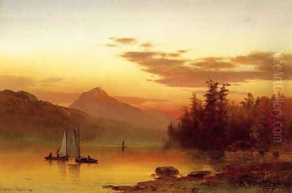 Lake Luzern, New York Oil Painting by George Herbert McCord