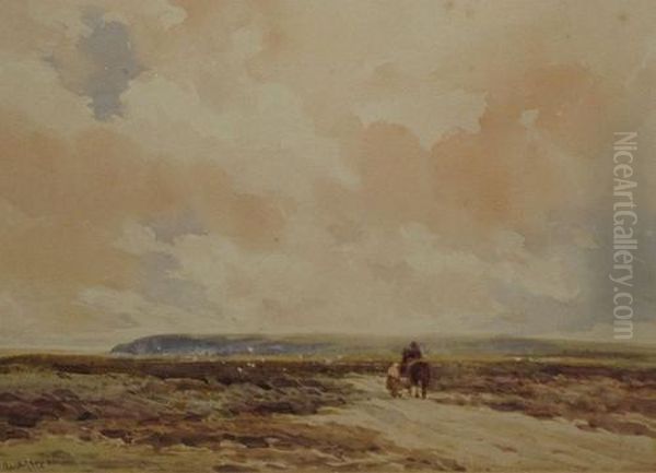 Near D'ganny North Wales Oil Painting by Claude Hayes