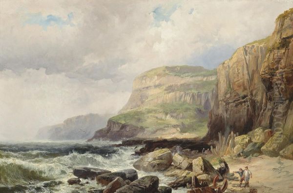 After The Storm, The Irish Coast Oil Painting by Edwin Hayes