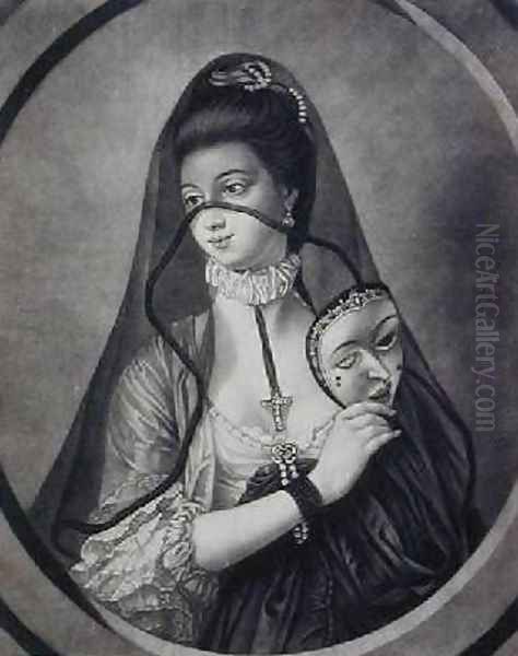 The Fair Nun Unmasked Oil Painting by Henry Robert Morland