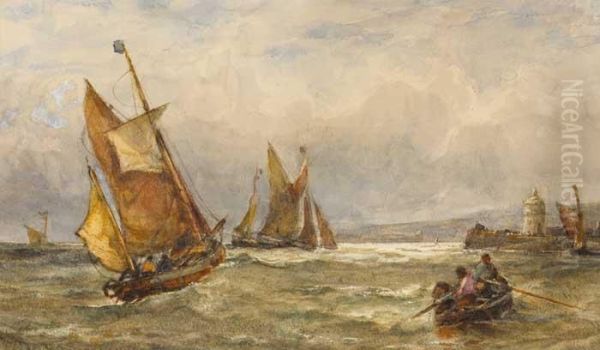 Ramsgate Oil Painting by Edwin Hayes