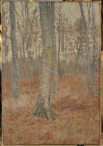 Paysage D'automne Oil Painting by Louis Hayet