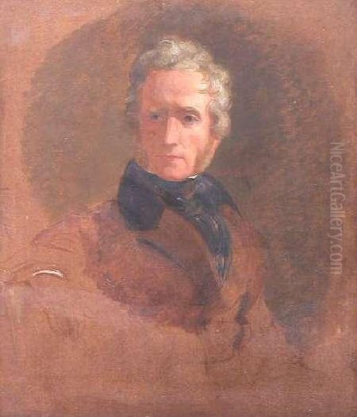 Portrait Of Robert Cutlar Ferguson Oil Painting by Sir George Hayter