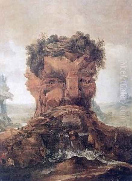 Anthropomorphic Landscape Oil Painting by Josse de Momper