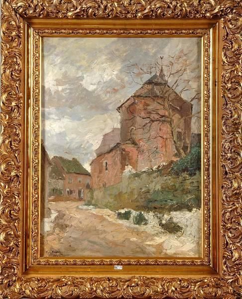 L'eglise De Verlaine Oil Painting by Richard Heintz