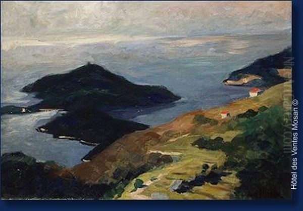 Le Cap Ferrat Oil Painting by Richard Heintz