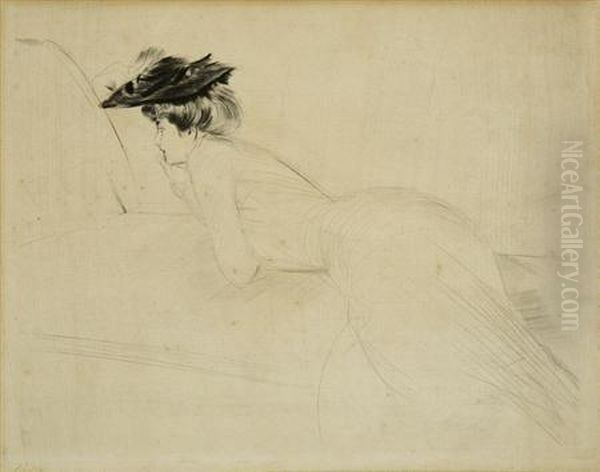 [reverie] Oil Painting by Paul Cesar Helleu