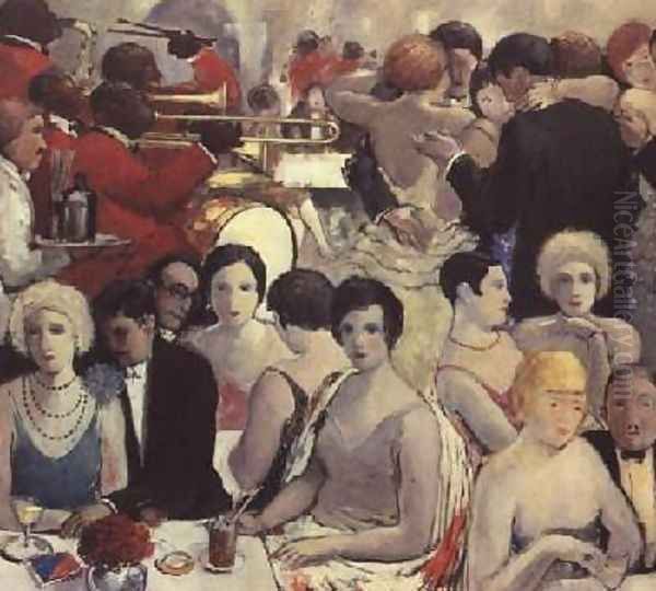 The Excelsior Cabaret 1929 Oil Painting by Joseph Mompou