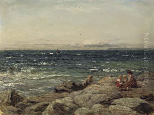 A Fresh Day, Ballantrae Oil Painting by Joseph Henderson