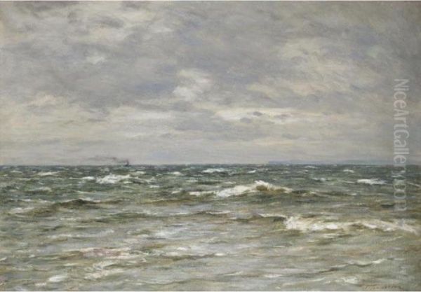 Choppy Seas Oil Painting by Joseph Henderson