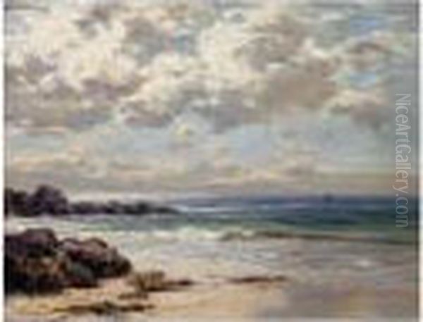 Summer Clouds Oil Painting by Joseph Henderson