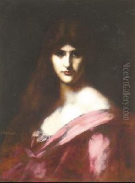 Portrait Oil Painting by Jean-Jacques Henner