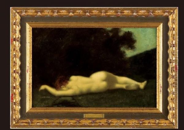 Nude Oil Painting by Jean-Jacques Henner