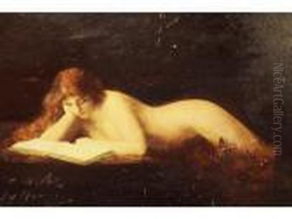 Untitled Oil Painting by Jean-Jacques Henner