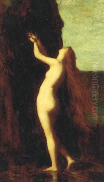 Andromeda Oil Painting by Jean-Jacques Henner