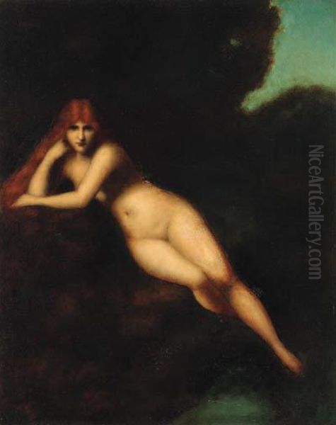 Solitude Oil Painting by Jean-Jacques Henner