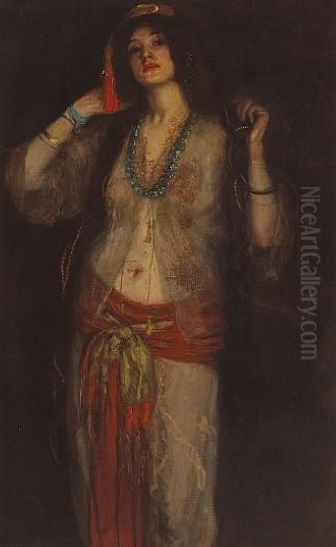 Spanish Dancer Oil Painting by Robert Henri