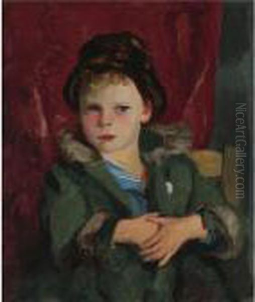 Jimmie Gerry Oil Painting by Robert Henri