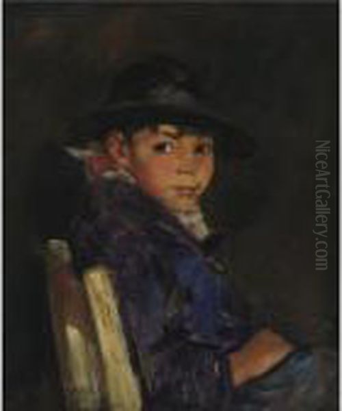 Young Sport (francisco) Oil Painting by Robert Henri