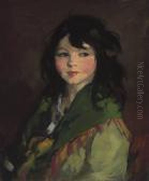 Francine Oil Painting by Robert Henri