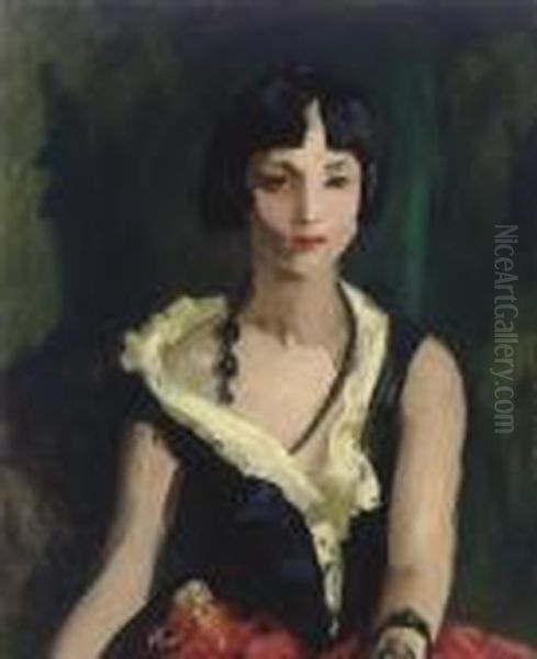 Francisquita Oil Painting by Robert Henri