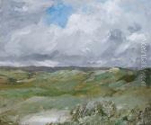 Gray Dunes Oil Painting by Robert Henri