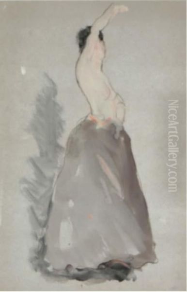 Dancer Oil Painting by Robert Henri