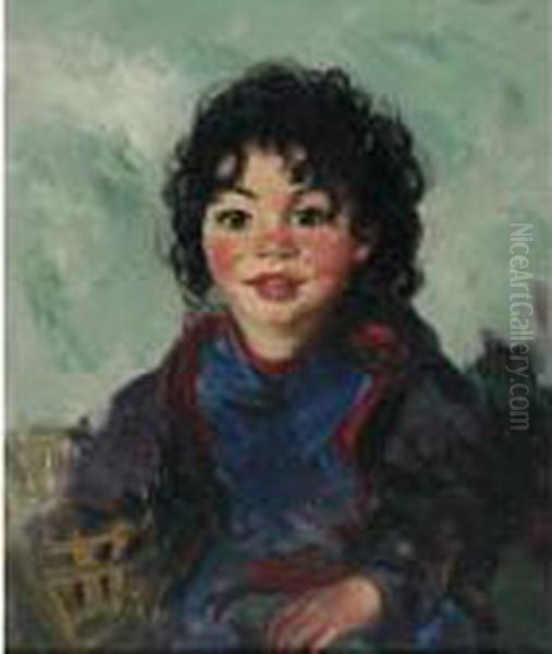 Thammy Oil Painting by Robert Henri