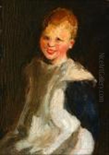 Portrait Of Butler King Couper, Jr. Oil Painting by Robert Henri