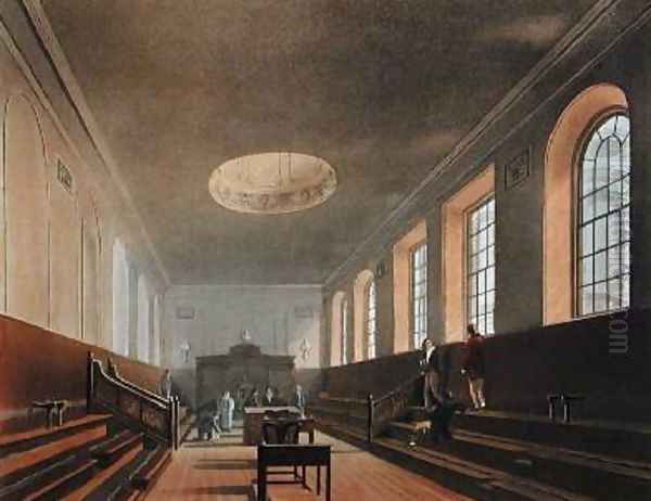 The School Room of St Pauls Oil Painting by Frederick Mackenzie